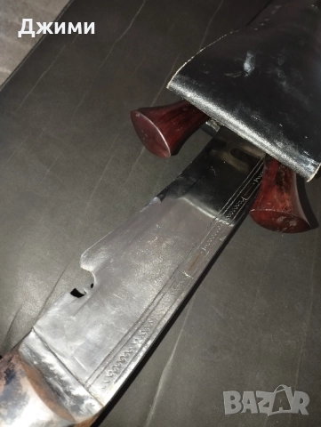 много голямо кукри, снимка 10 - Антикварни и старинни предмети - 51602386