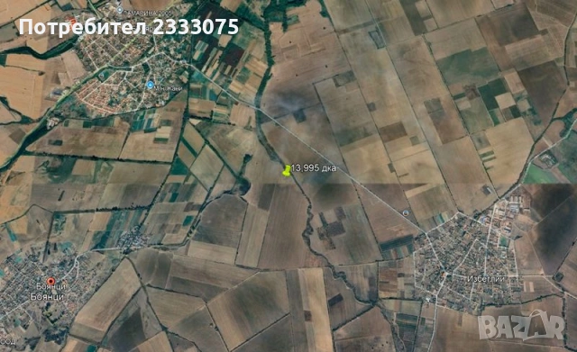 Продавам 25 дка земя в землището на с. Боянци, обл. Пловдив, снимка 2 - Земеделска земя - 53530308