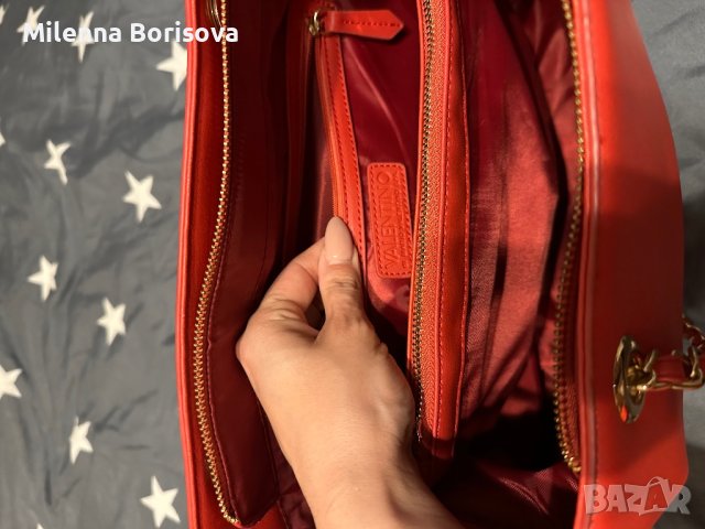 Оригинална чанта Valentino, снимка 6 - Чанти - 41269028