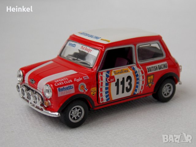 Колички рали 1:43 Mini Cooper - Cararama. НОВИ! , снимка 4 - Коли, камиони, мотори, писти - 39802846