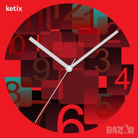 6 броя кварцов механизъм за стенен часовник със стрелки "Направи си сам", снимка 5 - Други - 52971132