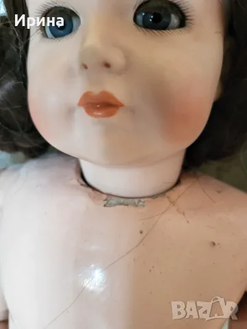 Колекционерска винтидж репродукция на кукла Kammer & Reinhardt с номер 117, снимка 3 - Колекции - 55707242