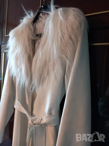 Дамско еко кожено палто, снимка 2 - Якета - 47891233