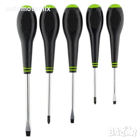 МАГНИТНИ ОТВЕРТКИ,КОМПЛЕКТ 5БР. - 73116