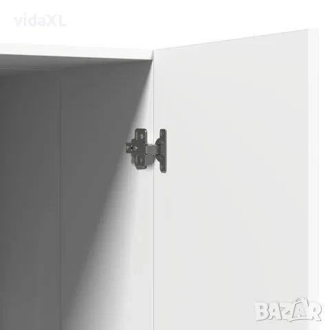 vidaXL Шкаф за пералня, бял, 71x71,5x91,5 см, снимка 8 - Шкафове - 56147867