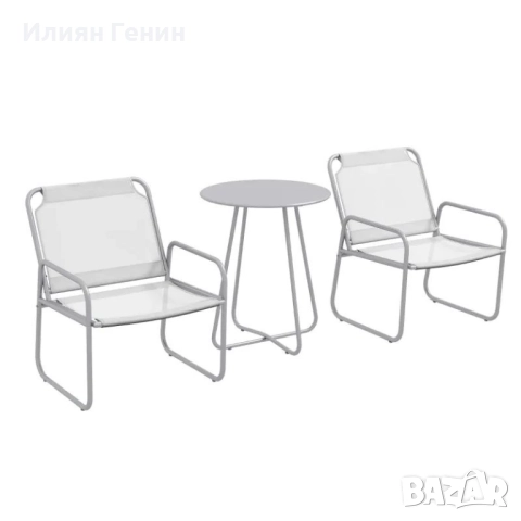 Комплект градински мебели Outsunny от 3 части, снимка 10 - Градински мебели, декорация  - 51783060