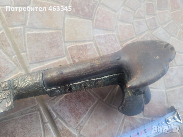 Ятаган, нож,, кама, кинжал, нож, каракулак, снимка 4 - Антикварни и старинни предмети - 44238973
