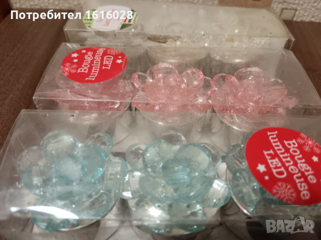 Светещи LED лампи, декорация - Цветя., снимка 15 - Декорация за дома - 44828741