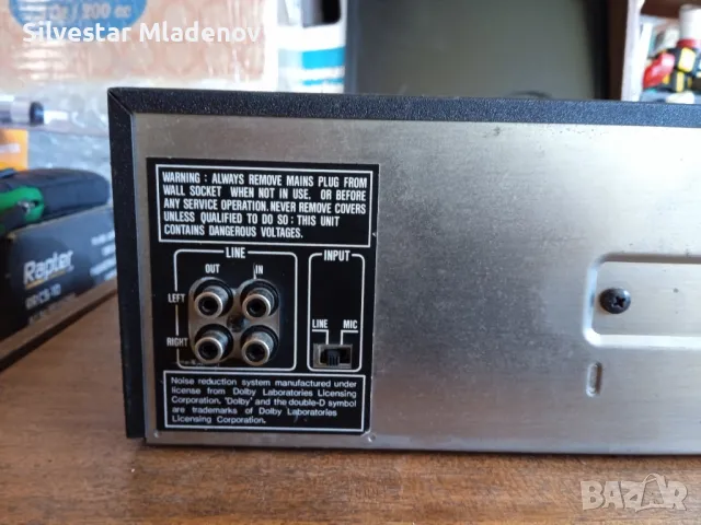 Касетен Дек Sharp RT-115, снимка 5 - Декове - 48403567