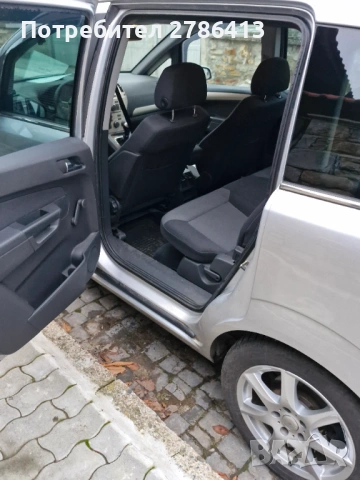 Опел Зафира 1.8 газ/бензин 6+1 места 2008 г, снимка 8 - Автомобили и джипове - 53017957