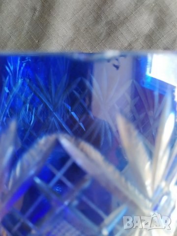 ваза,купа тип бохемия, снимка 5 - Антикварни и старинни предмети - 34030921