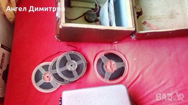 Кинокамера СССР 8 П 1 с куфарче и ленти, снимка 5 - Антикварни и старинни предмети - 34738956