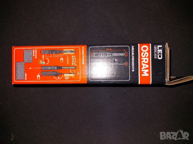 LED фенер с безжично зареждане OSRAM LEDinspect WIRE-FREE 6W 5700K LEDIL422, снимка 6 - Лед осветление - 53498808
