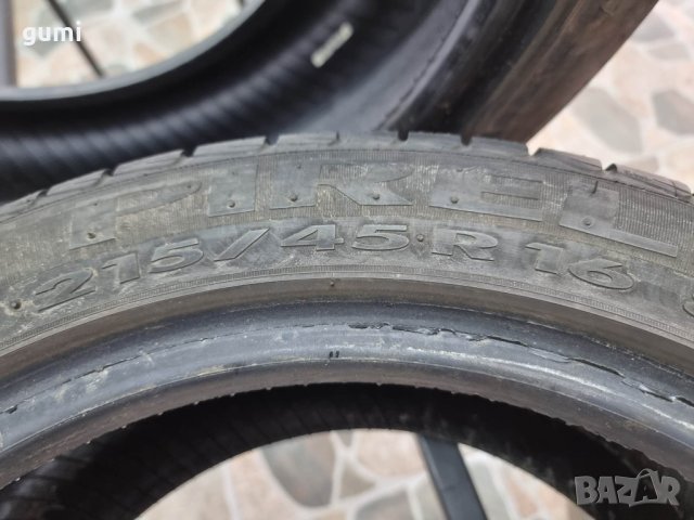 2бр летни гуми 215/45/16 Pirelli V746, снимка 4 - Гуми и джанти - 40665201