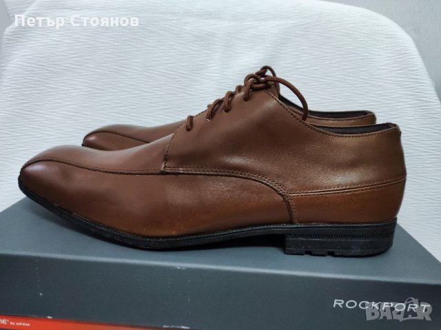 Стилни мъжки обувки от естествена кожа ROCKPORT by ADIDAS №43