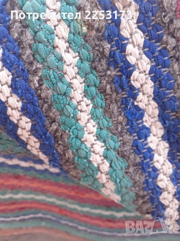 Стара вълнена черга, снимка 6 - Декорация за дома - 41568399