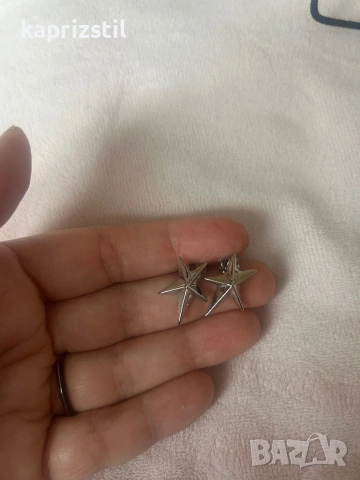 Mugler / Angel обици , снимка 5 - Обеци - 53509463