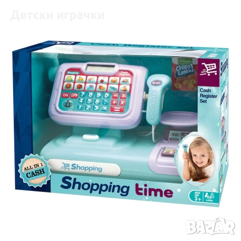 Касов апарат с тъчскрийн и скенер, с везна, снимка 5 - Образователни игри - 52834775