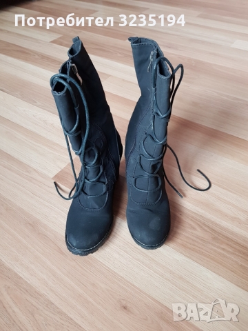 The Divine Factory черни ботуши