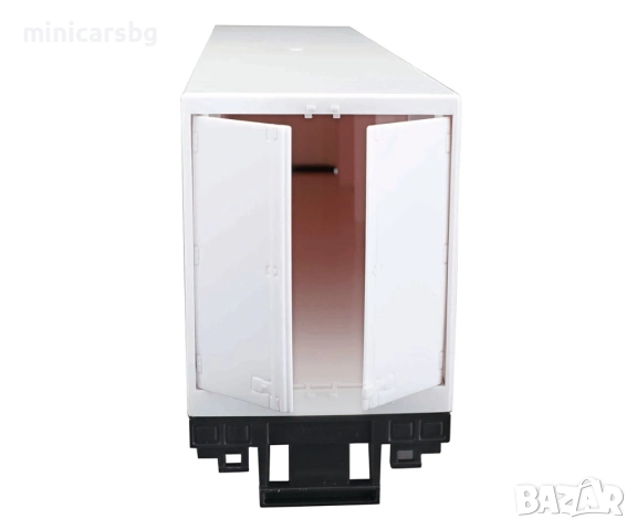 Bburago 1:43 Mercedes-Benz Actros SEDIS – камион с ремарке и мотокар (Street Fire Haulers Lift & Loa, снимка 2 - Колекции - 52904859