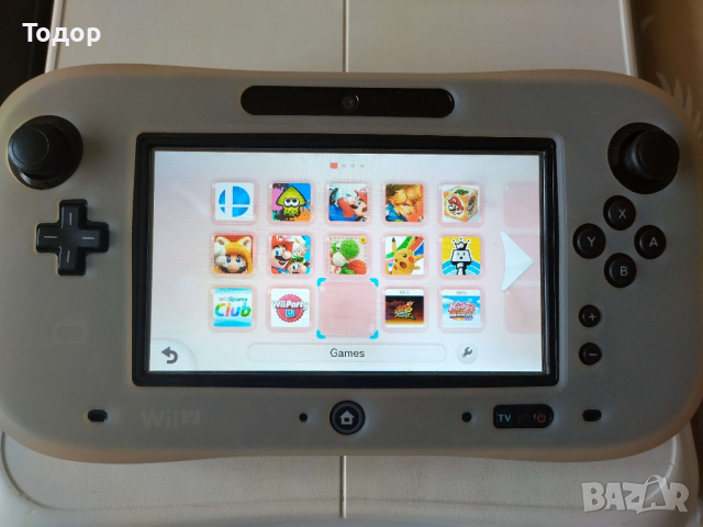 Nintendo Wii U хакната с външен хард диск 500 GB и много аксесоари, снимка 6 - Nintendo конзоли - 44841383