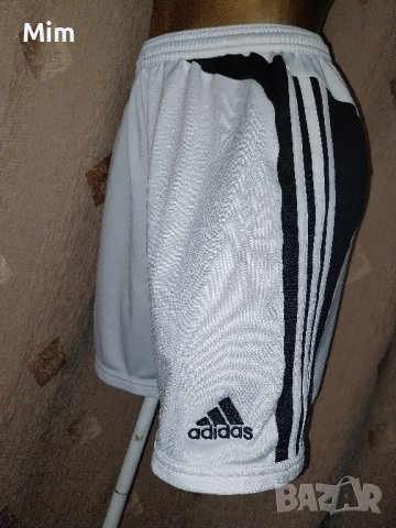 Adidas M Бели мъжки шорти , снимка 2 - Спортни дрехи, екипи - 41907895