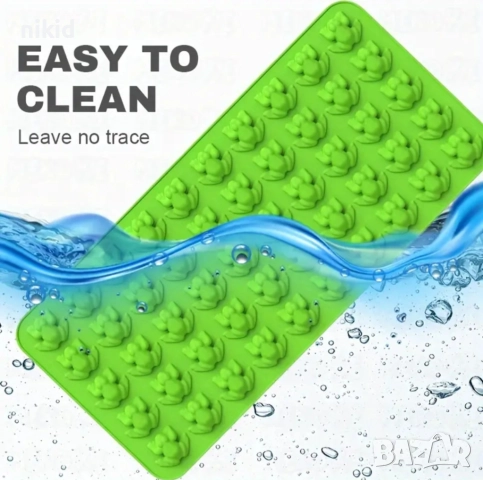 50 жабки жабка жаба малка силиконов молд форма фондан шоколад гипс желирани бонбони , снимка 7 - Форми - 52749998