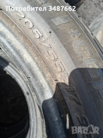 205 55 17 HANKOOK 2бр зимни дот 2021г , снимка 5 - Гуми и джанти - 56212101
