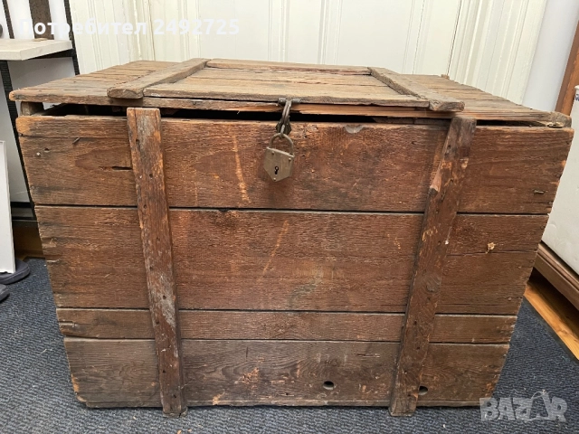 Съндък стар ракла, снимка 3 - Антикварни и старинни предмети - 36151831