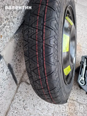 Резервна гума тип патерца за пежо 3008 135 на 90 по 16 4 по 108, снимка 4 - Гуми и джанти - 55893978
