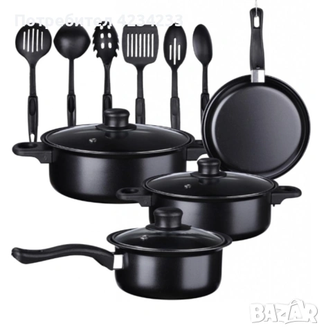 Комплект съдове за готвене 