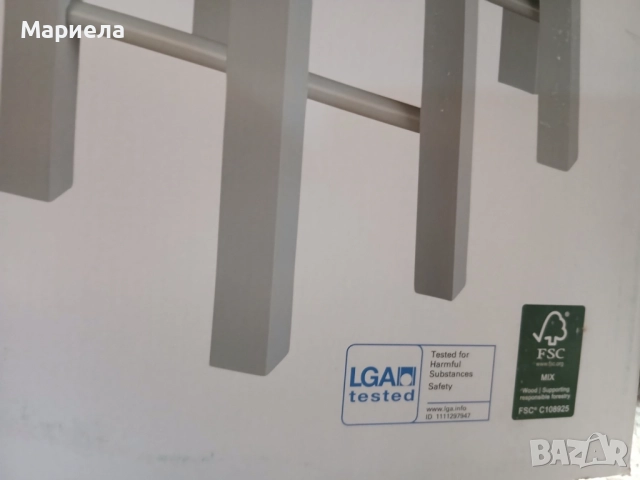 Детска дървена маса с 2 стола / С мотиви на горски животни, снимка 4 - Други - 52802869