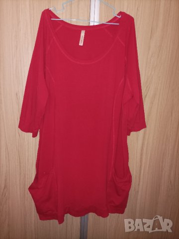 Макси памучна рокля, снимка 1