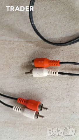 Аудио видео кабел чинчове, 2RCA, HQ, високо качество, 1.2 метра, снимка 2 - Други - 45776155