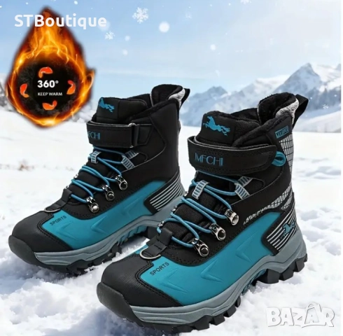 🥾🏔️ VITIKE – Женски високи зимни туристически ботуши 🏔️❄️ "STBoutique", снимка 7 - Дамски ботуши - 52356556
