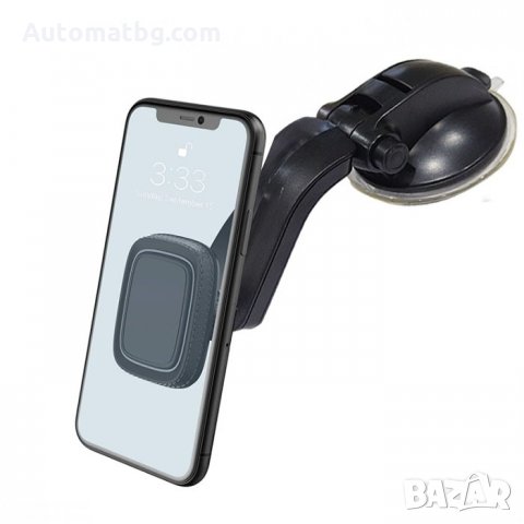 Поставка за телефон Automat, Магнитна поставка за GSM, 97, Черна, снимка 1