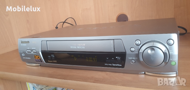 Видео рекордер Panasonic NV-HS850 SuperVHS HI-FI stereo, снимка 12 - Плейъри, домашно кино, прожектори - 36092338