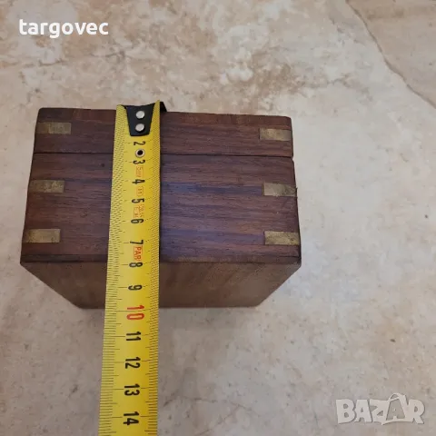 махагонова кутия за игри, снимка 4 - Антикварни и старинни предмети - 49252273