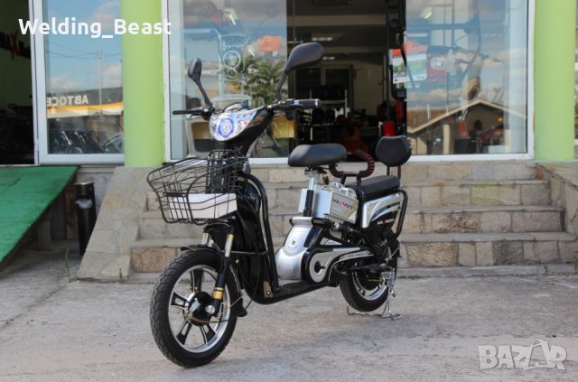 Електрически скутер-велосипед EBZ16 600W - BLACK, снимка 7 - Мотоциклети и мототехника - 41827607