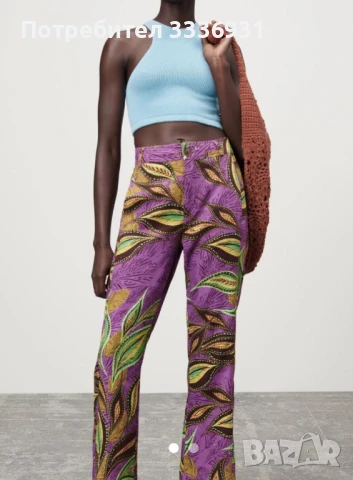 Ленен панталон Zara