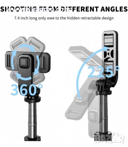 CЕЛФИ СТИК И СТАТИВ-ТРИПОД С БЛУТУТ ДИСТАНЦИОННО L02 - КОД 1156, снимка 4 - Селфи стикове, аксесоари - 33886262