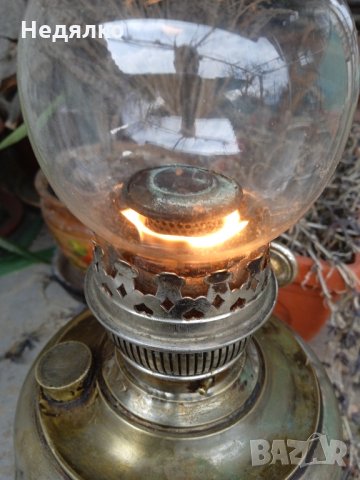 Gebruder Brunner Wien,1880г,оригинална газена лампа, снимка 2 - Антикварни и старинни предмети - 35882668