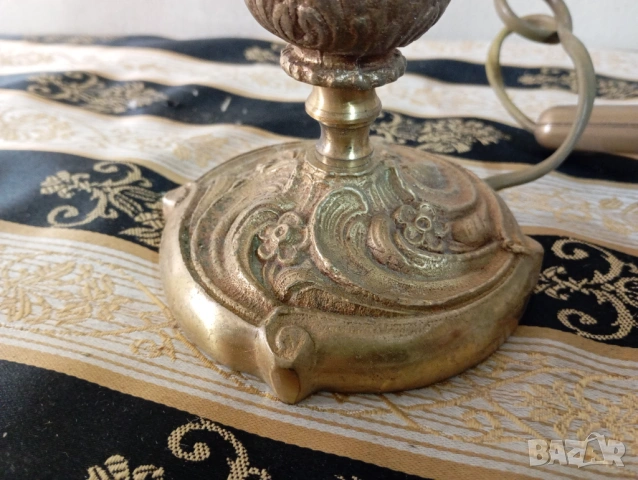 Винтидж настолна лампа , снимка 2 - Настолни лампи - 53755814