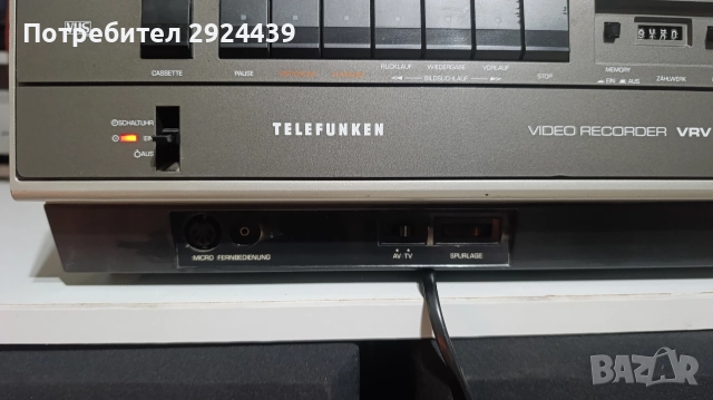 TELEFUNKEN VIDEO RECORDER VRV620, снимка 6 - Други - 52794478