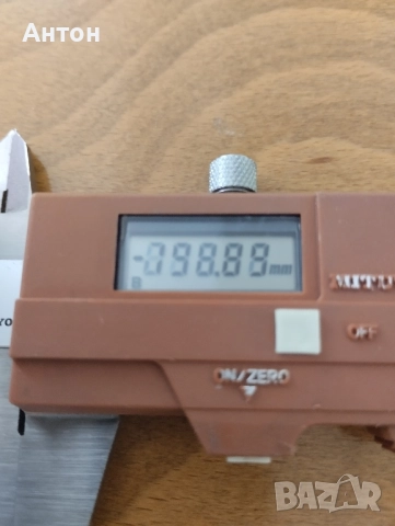 Vintage шублер Mitutoyo , снимка 7 - Шублери - 51633980