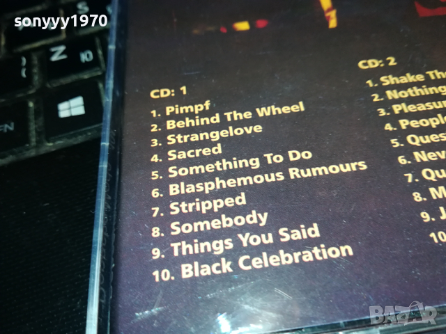 DEPECHE MODE X2 CD 0503241747, снимка 6 - CD дискове - 44620345