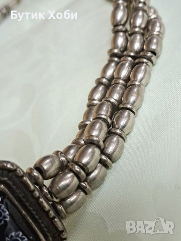 Автентично колие-чокър, снимка 4 - Антикварни и старинни предмети - 39088438