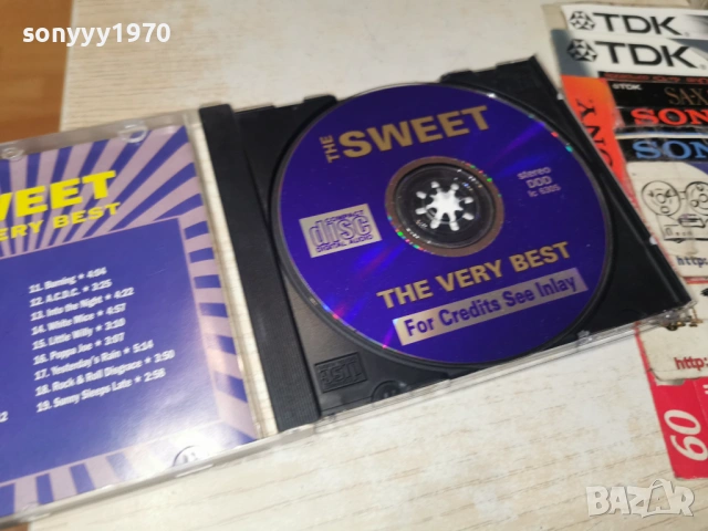 THE SWEET CD 3001262152, снимка 13 - CD дискове - 53288743