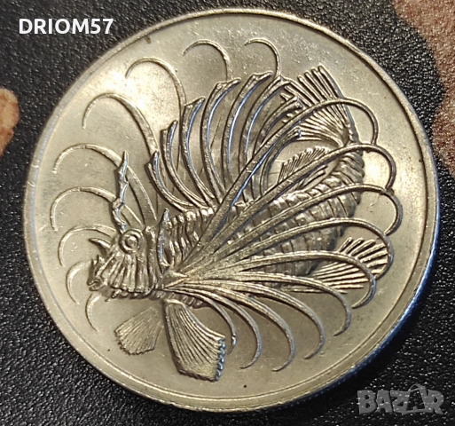 Монета Сингапур(UNC) - 1 бр. [1982], снимка 2 - Нумизматика и бонистика - 51874652