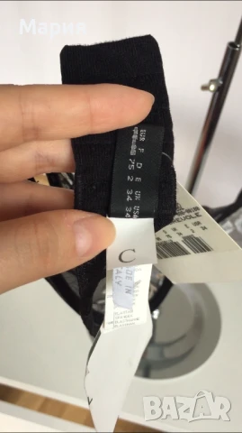 75 D / Д Malizia by La Perla Луксозен Сутиен Малиция от Ла Перла Прозрачен Цветя Бродерия Син Черен, снимка 15 - Бельо - 51143262